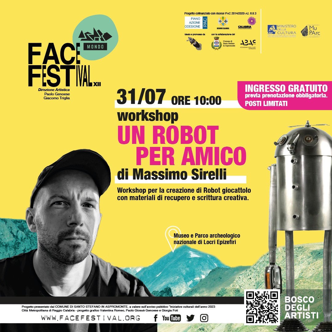 'Un robot per amico' al Museo e Parco archeologico nazionale di Locri